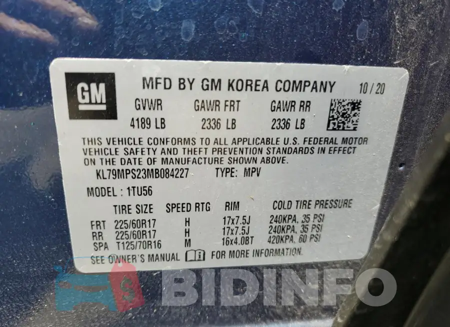 KL79MPS23MB084227 Photo# 13