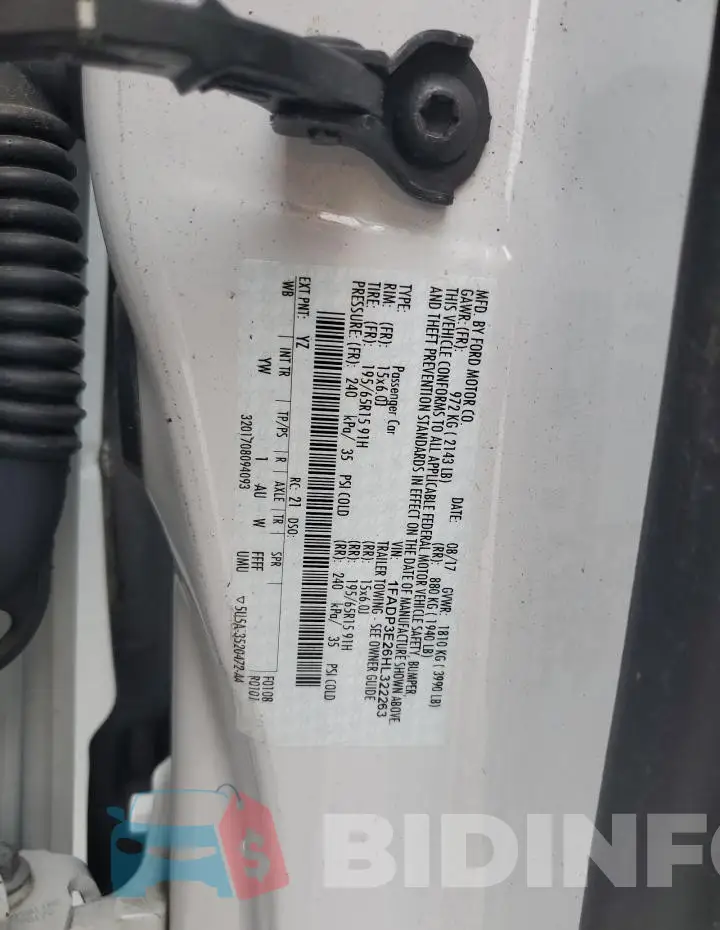 1FADP3E26HL322263 Photo# 12
