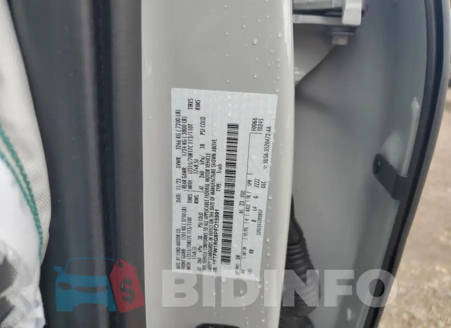 1FTFW1RG8PFD15991 Photo# 12