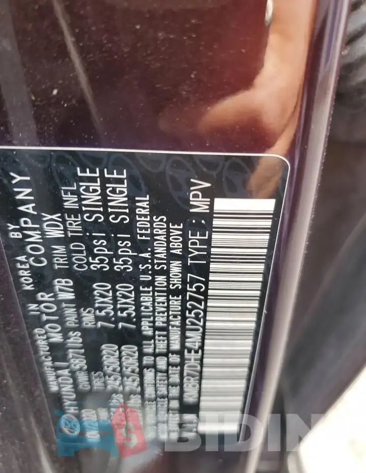 KM8R7DHE4MU252757 Photo# 13