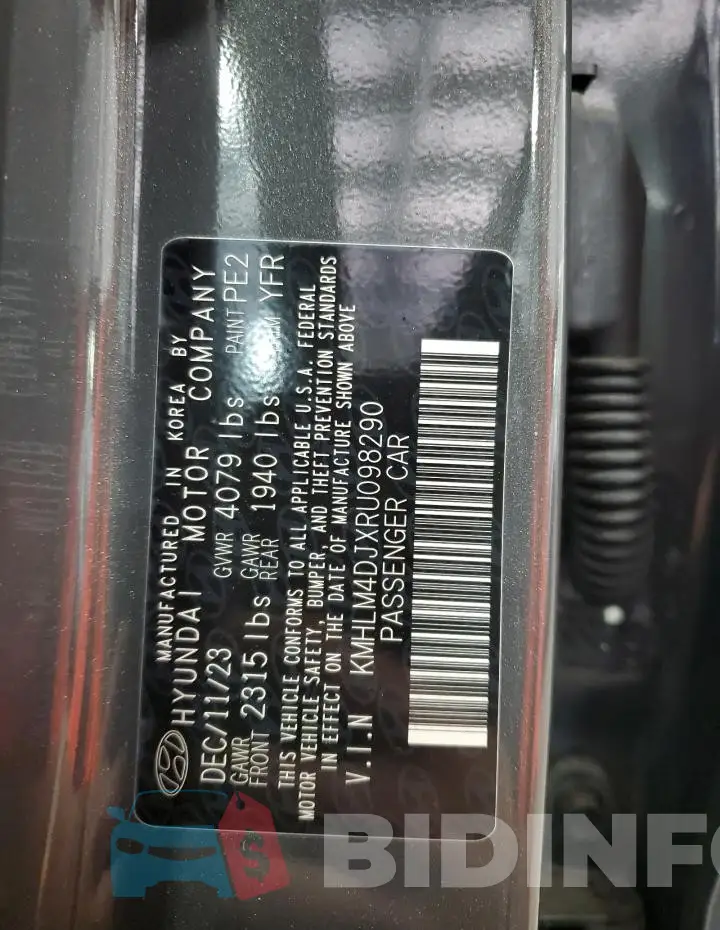 KMHLM4DJXRU098290 Photo# 12