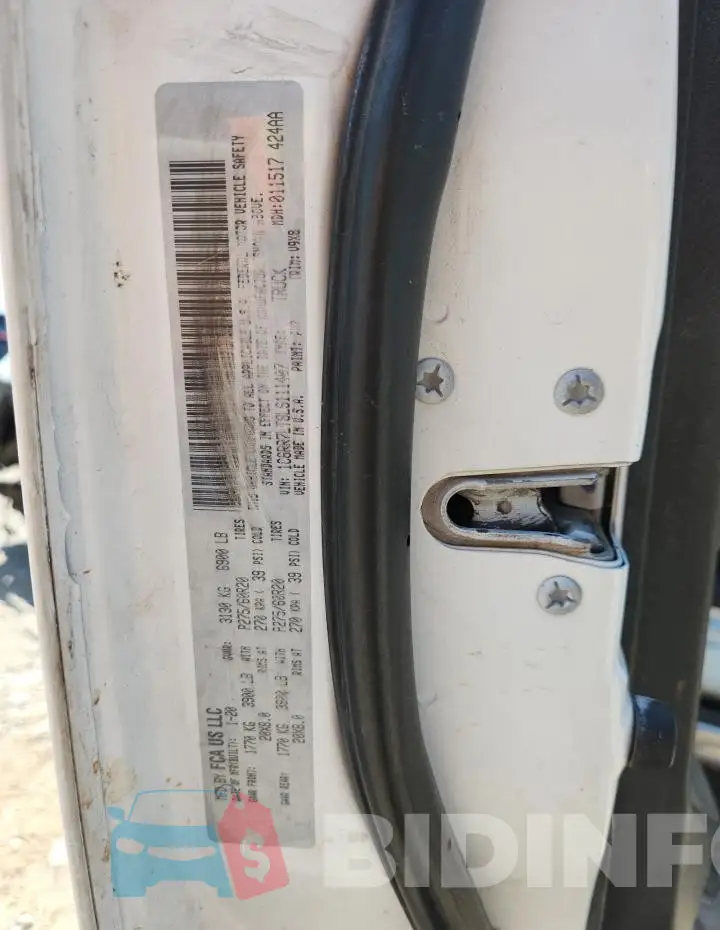 1C6RR7LT8LS111407 Photo# 12