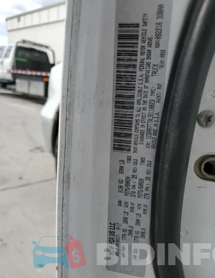 1C6RR7TTXJS110823 Photo# 12