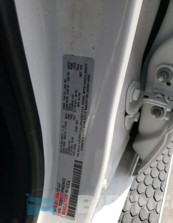 1C6SRFJT7PN624473 Photo# 12
