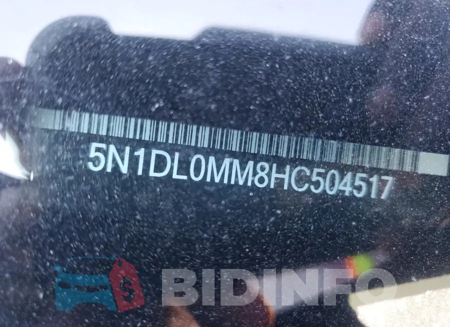 5N1DL0MM8HC504517 Photo# 13
