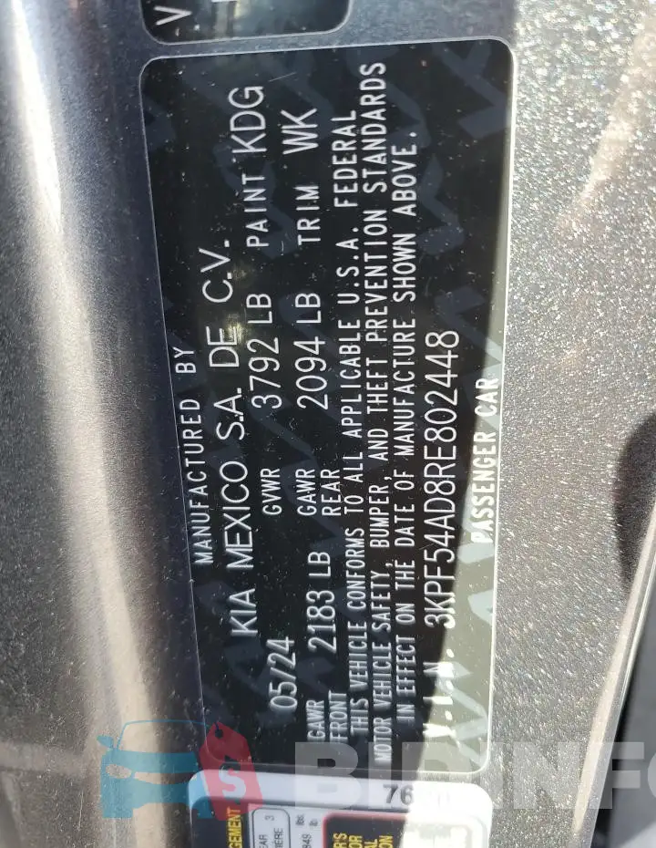3KPF54AD8RE802448 Photo# 13