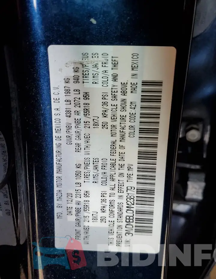 3MVDMBBL0MM238179 Photo# 12