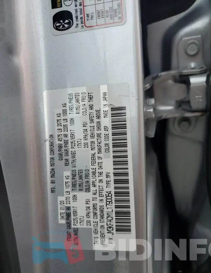 JM3KFACM1L1790054 Photo# 13