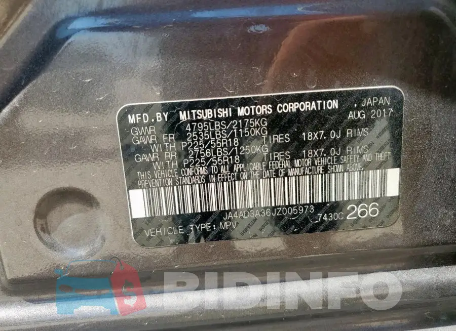 JA4AD3A36JZ005973 Photo# 13
