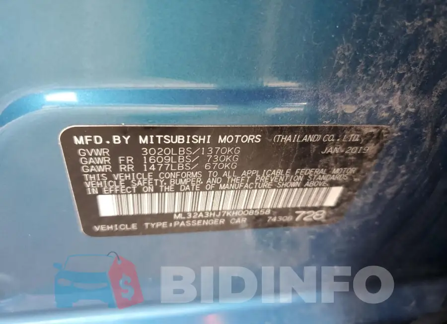 ML32A3HJ7KH008558 Photo# 13