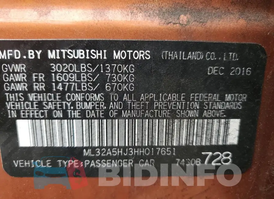 ML32A5HJ3HH017651 Photo# 12