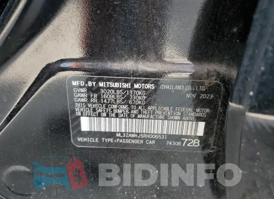 ML32AWHJ5RH006531 Photo# 12