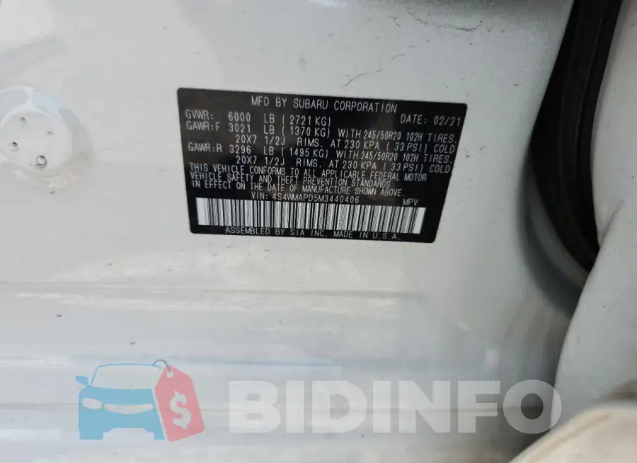 4S4WMAPD5M3440406 Photo# 13