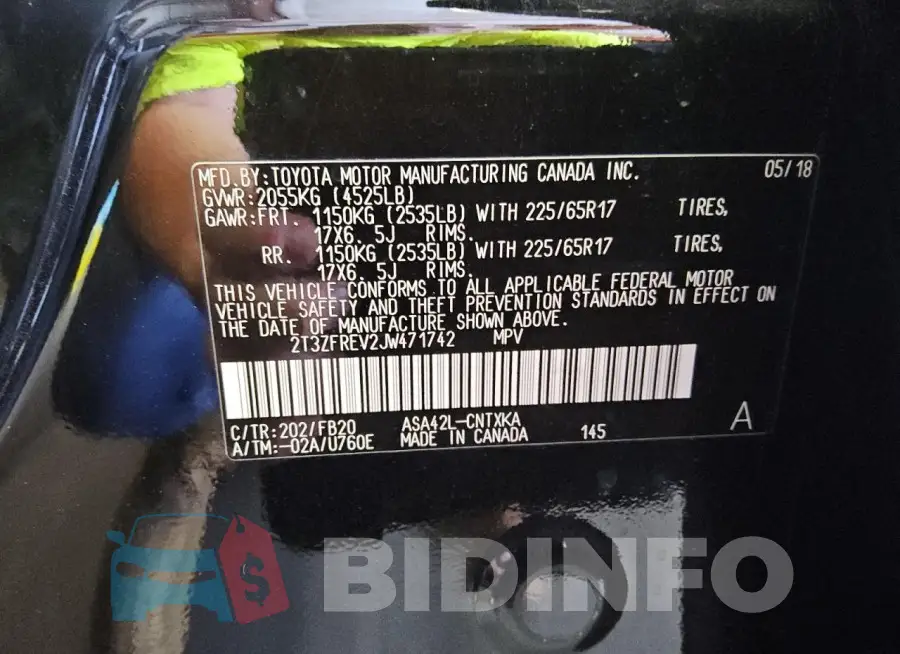 2T3ZFREV2JW471742 Photo# 13