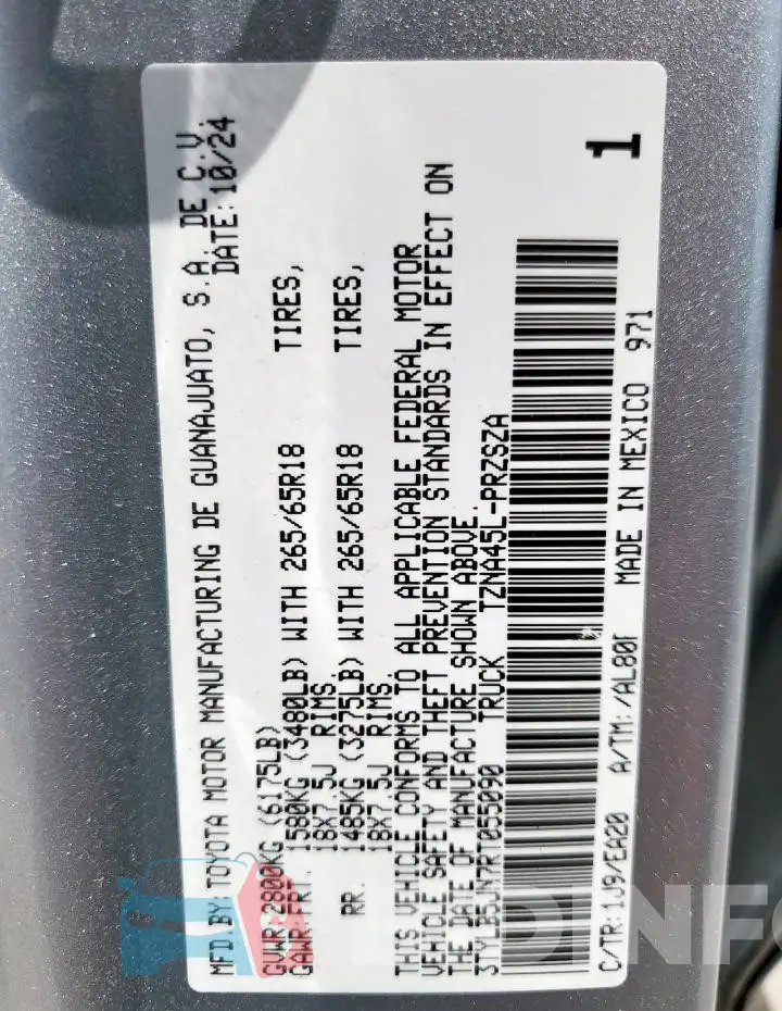 3TYLB5JN7RT055090 Photo# 12