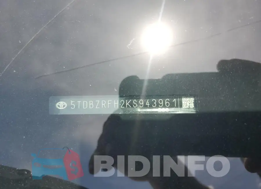 5TDBZRFH2KS943961 Photo# 12