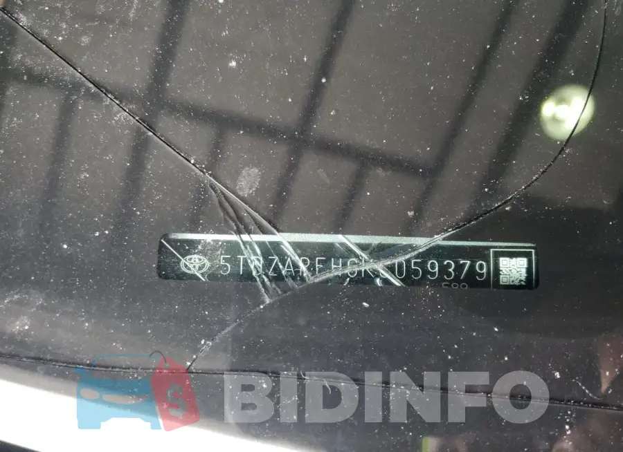 5TDZARFH6KS059379 Photo# 13