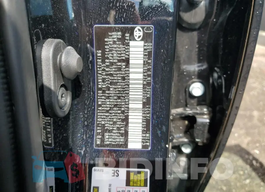 5YFB4MDE8SP300369 Photo# 13