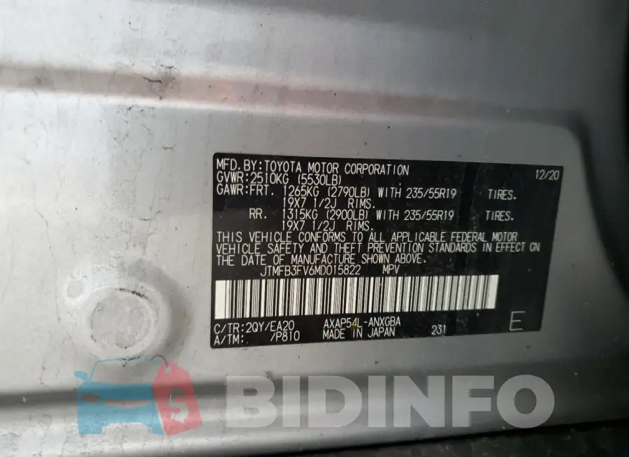 JTMFB3FV6MD015822 Photo# 13