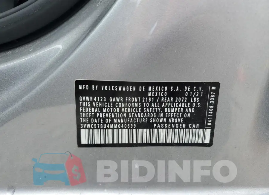 3VWC57BU4MM040699 Photo# 13