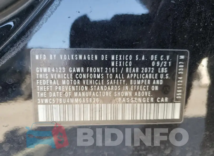 3VWC57BU4MM085836 Photo# 13