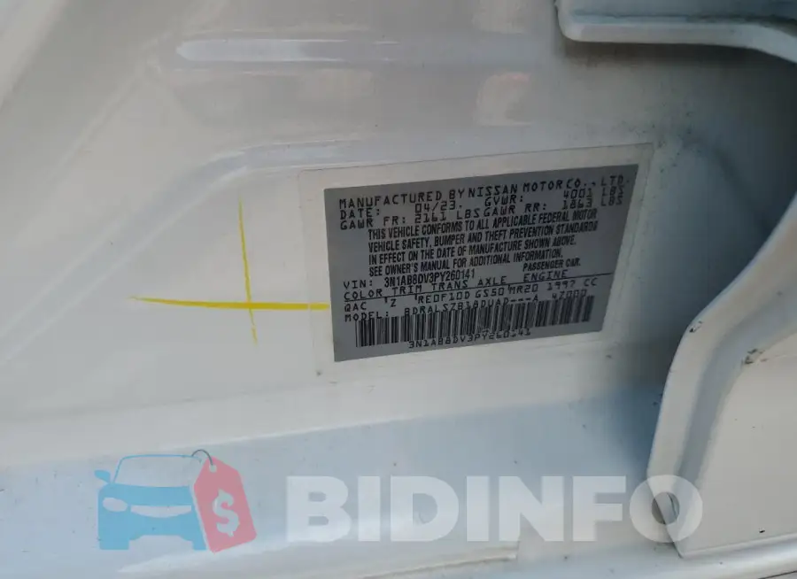 3N1AB8DV3PY260141 Photo# 12