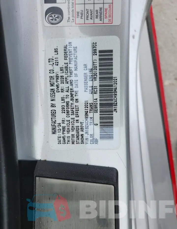 JN1BZ4CH9SM412021 Photo# 13