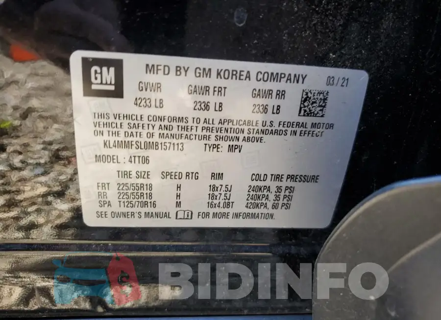 KL4MMFSL0MB157113 Photo# 13