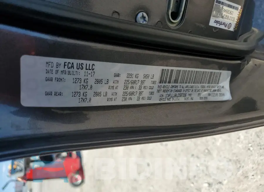 1C4PJLLB0JD587336 Photo# 14