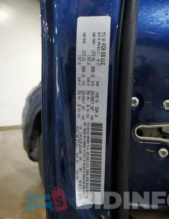 1C4PJMLB2JD516001 Photo# 13
