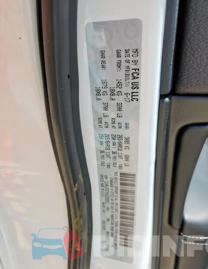 1C4RJFBTXHC939911 Photo# 13