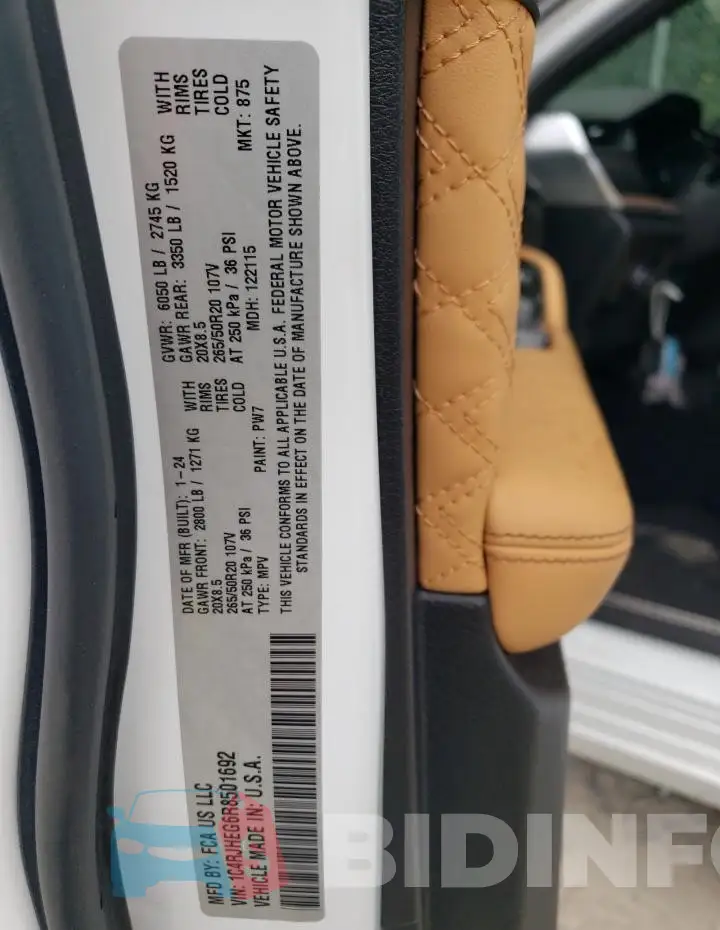 1C4RJHEG6R8501692 Photo# 12
