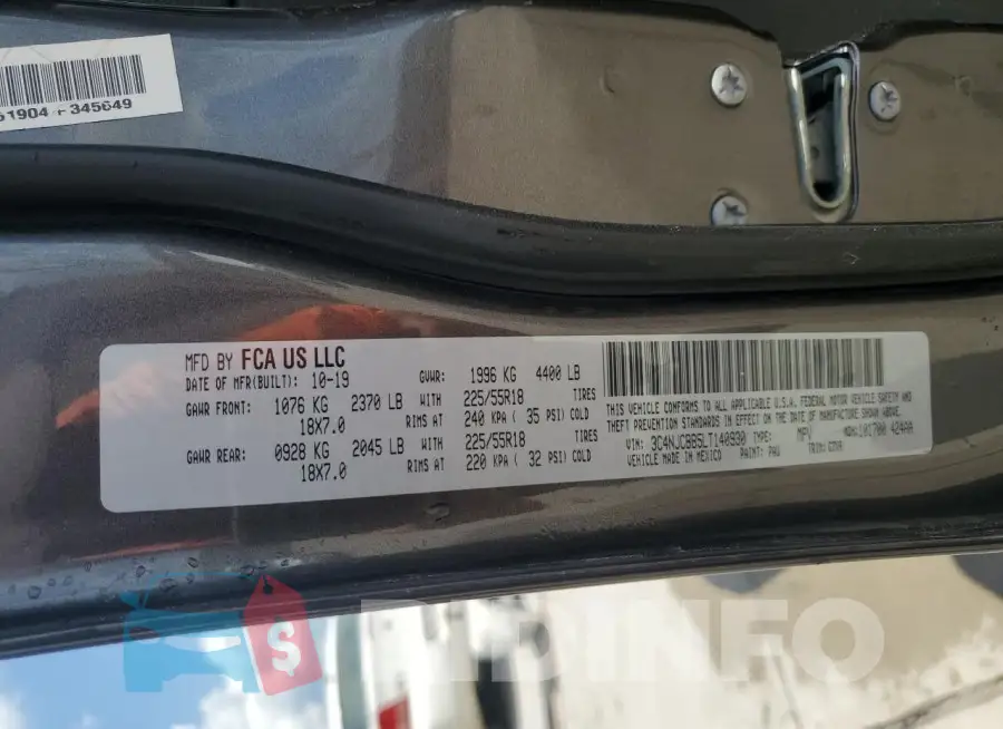 3C4NJCBB5LT140930 Photo# 12