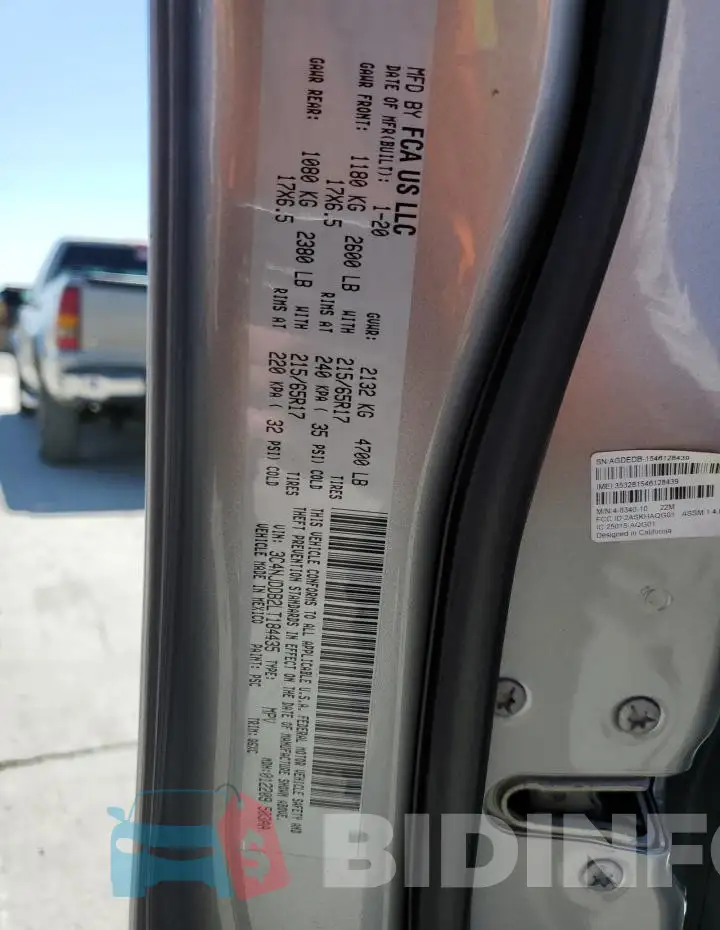 3C4NJDDB2LT184435 Photo# 14