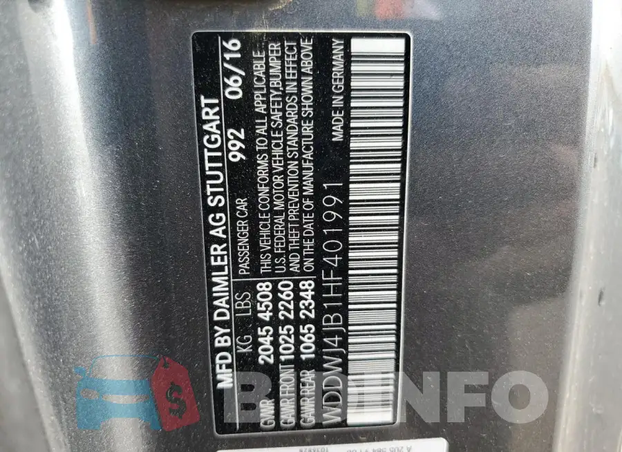 WDDWJ4JB1HF401991 Photo# 12
