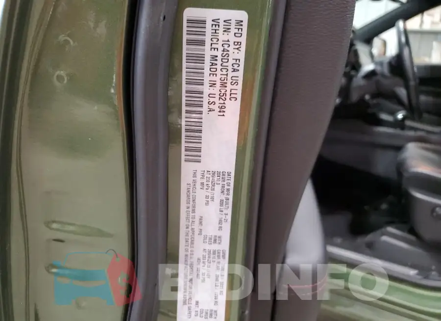 1C4SDJCT5MC521941 Photo# 13