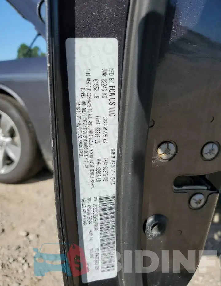 2C3CDZAGXGH108430 Photo# 12