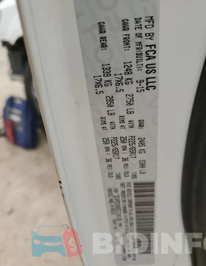 3C4PDCAB2GT124126 Photo# 13