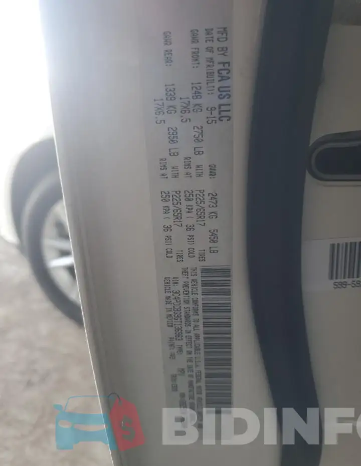 3C4PDCBG9GT136963 Photo# 12