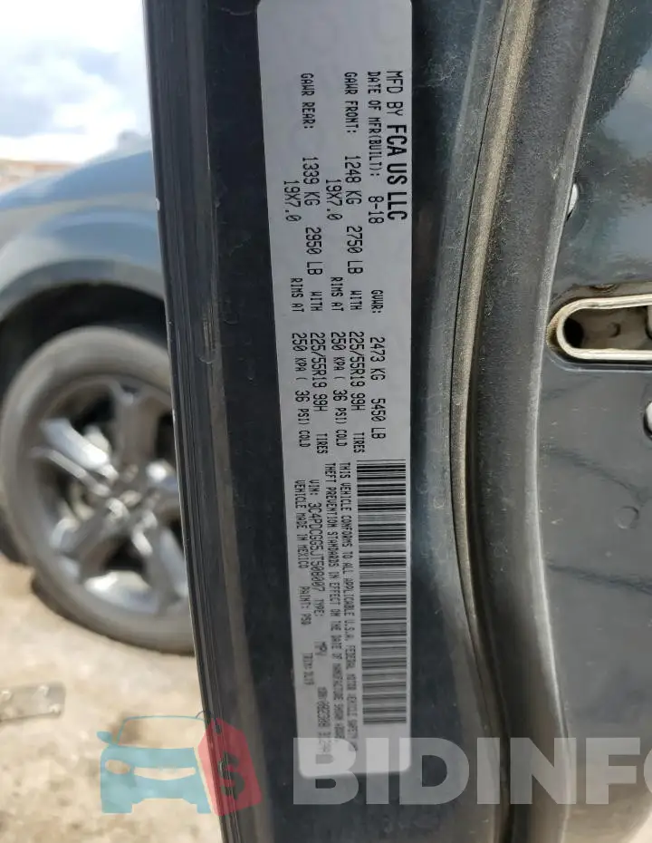 3C4PDCGG5JT508007 Photo# 13