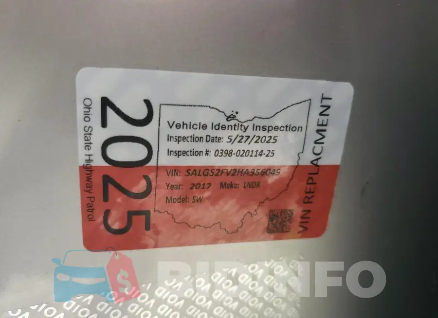 SALGS2FV2HA356046 Photo# 13