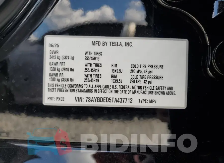 7SAYGDED5TA437712 Photo# 13