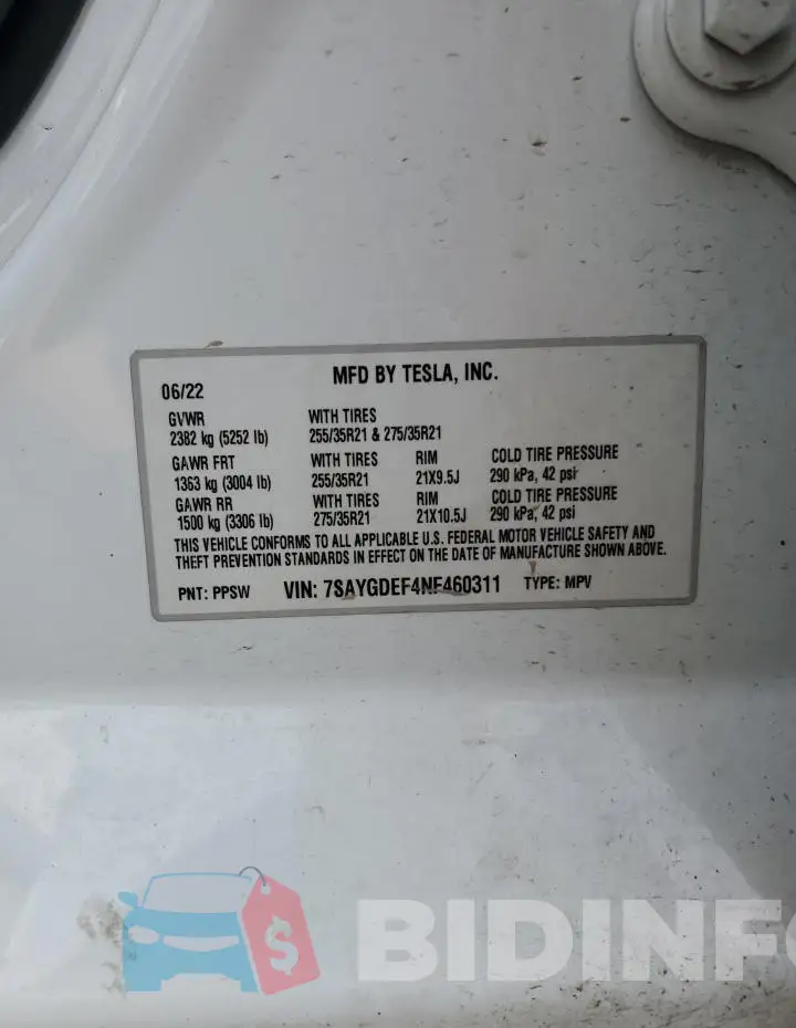 7SAYGDEF4NF460311 Photo# 14