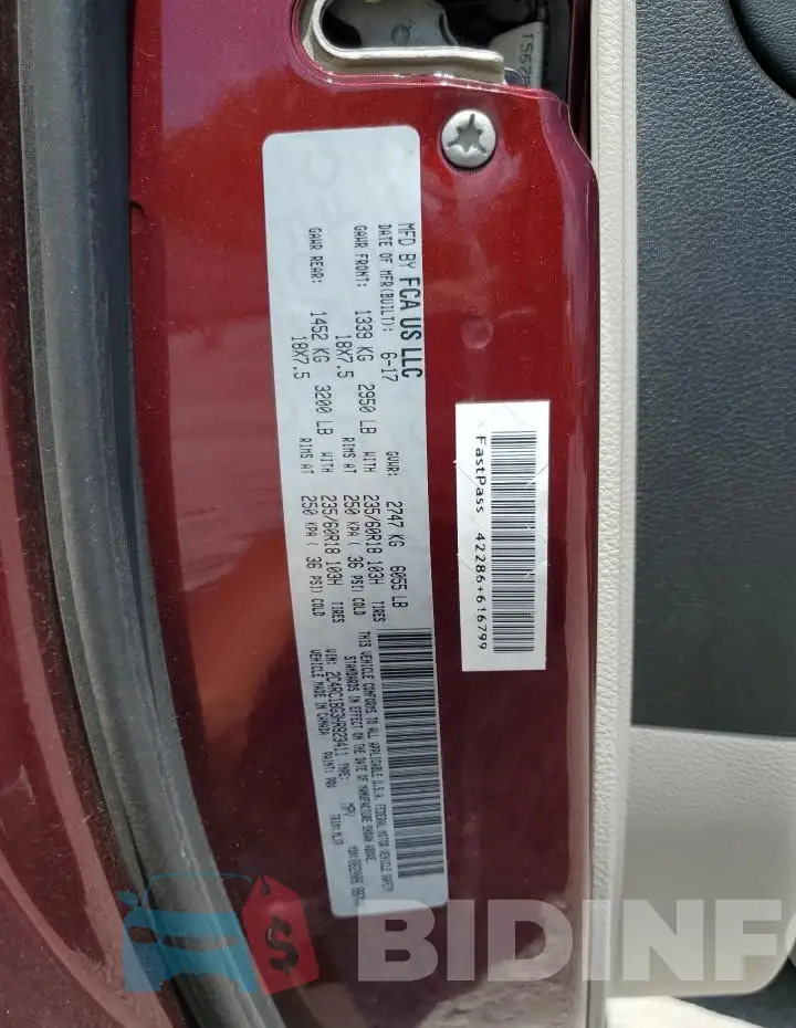 2C4RC1BG3HR823411 Photo# 13