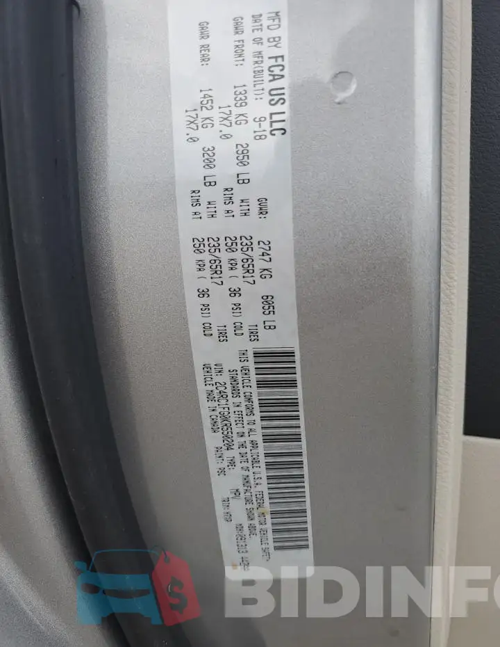 2C4RC1FG0KR550204 Photo# 13