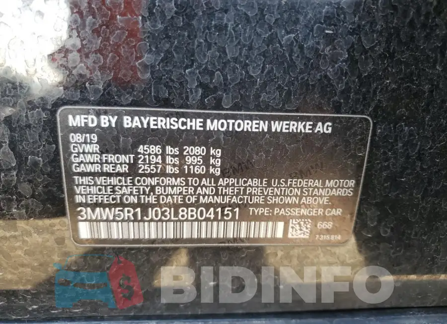 3MW5R1J03L8B04151 Photo# 13
