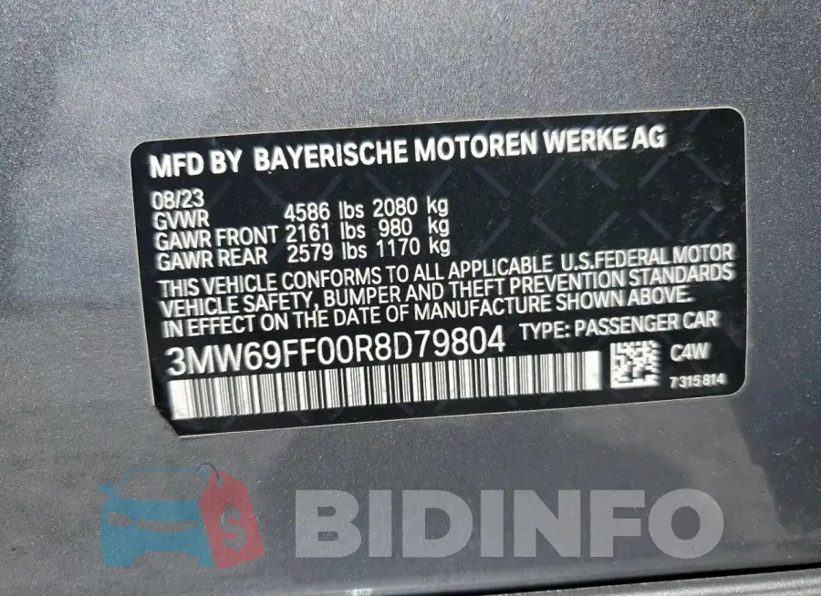 3MW69FF00R8D79804 Photo# 12