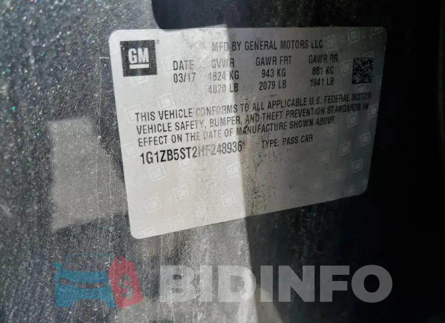 1G1ZB5ST2HF248936 Photo# 12