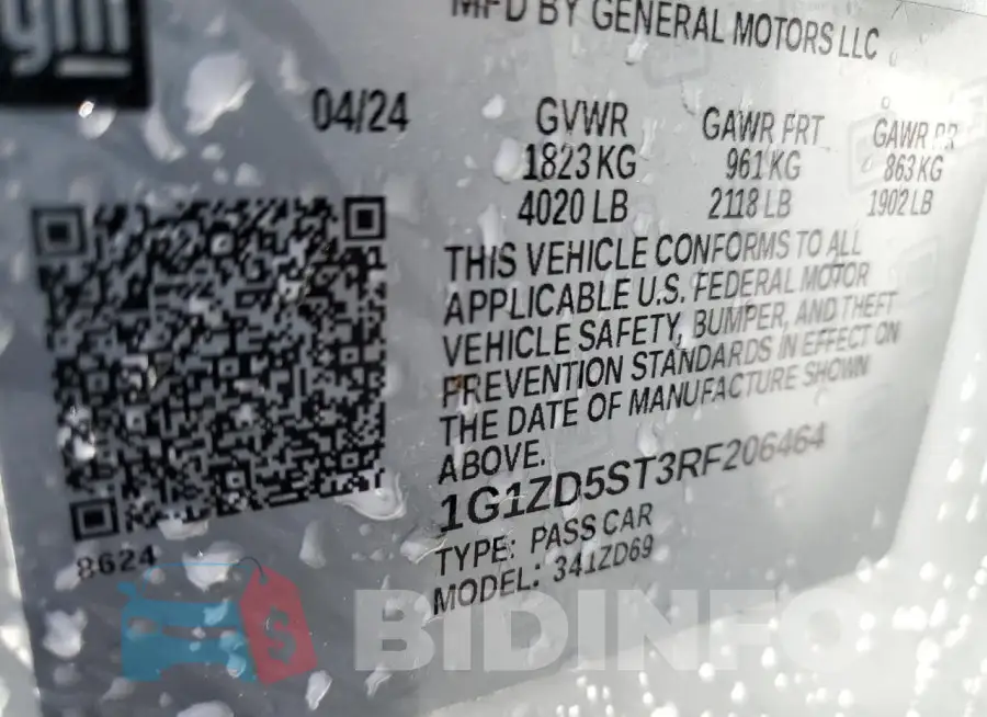 1G1ZD5ST3RF206464 Photo# 12