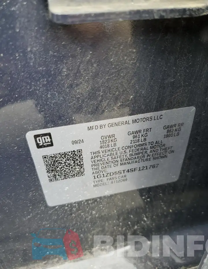 1G1ZD5ST4SF121767 Photo# 12